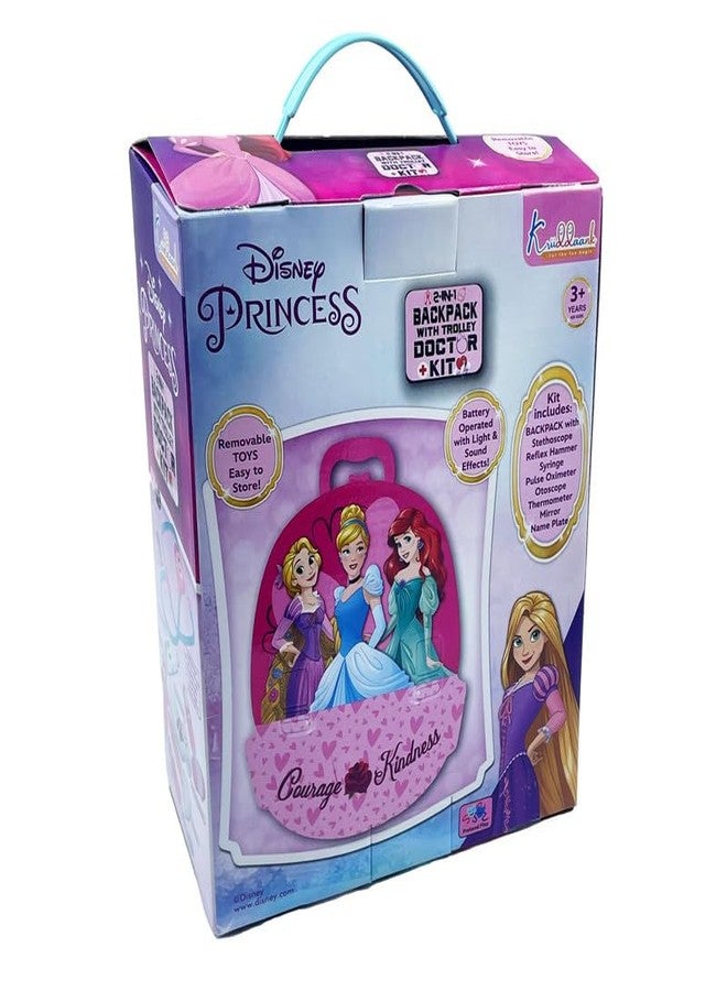 Kriiddaank Disney Princess Backpack Doctor Gift Set for Kids | Fun & Educational Toy for Kids | Safe, Engaging & Interactive Play - Image 2